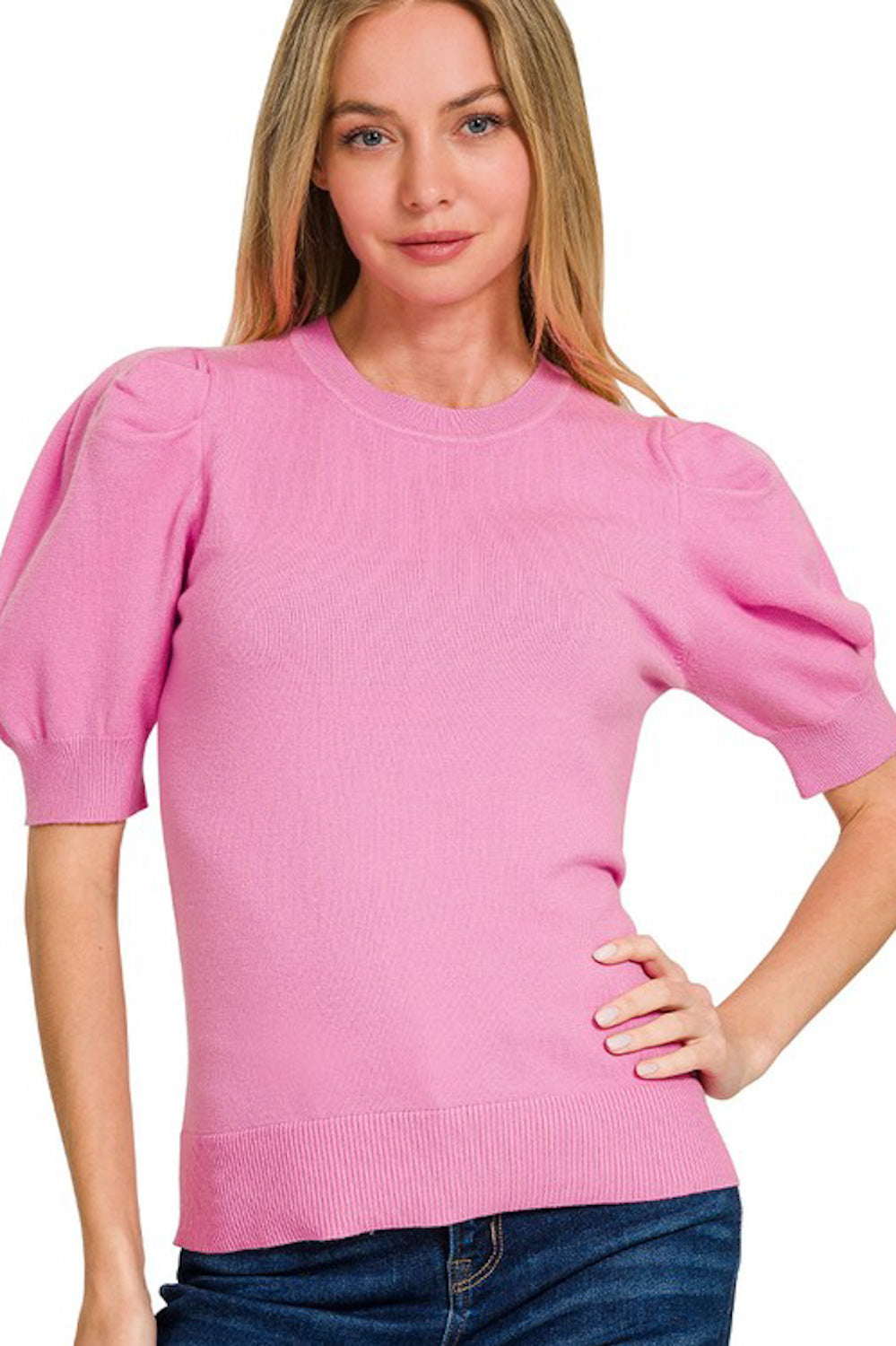 Puff Sleeve Sweater