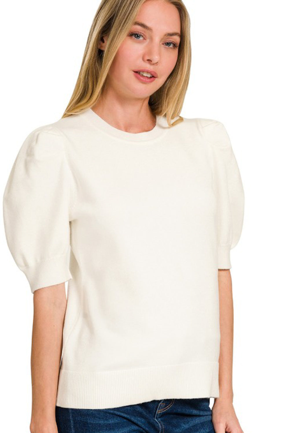 Puff Sleeve Sweater