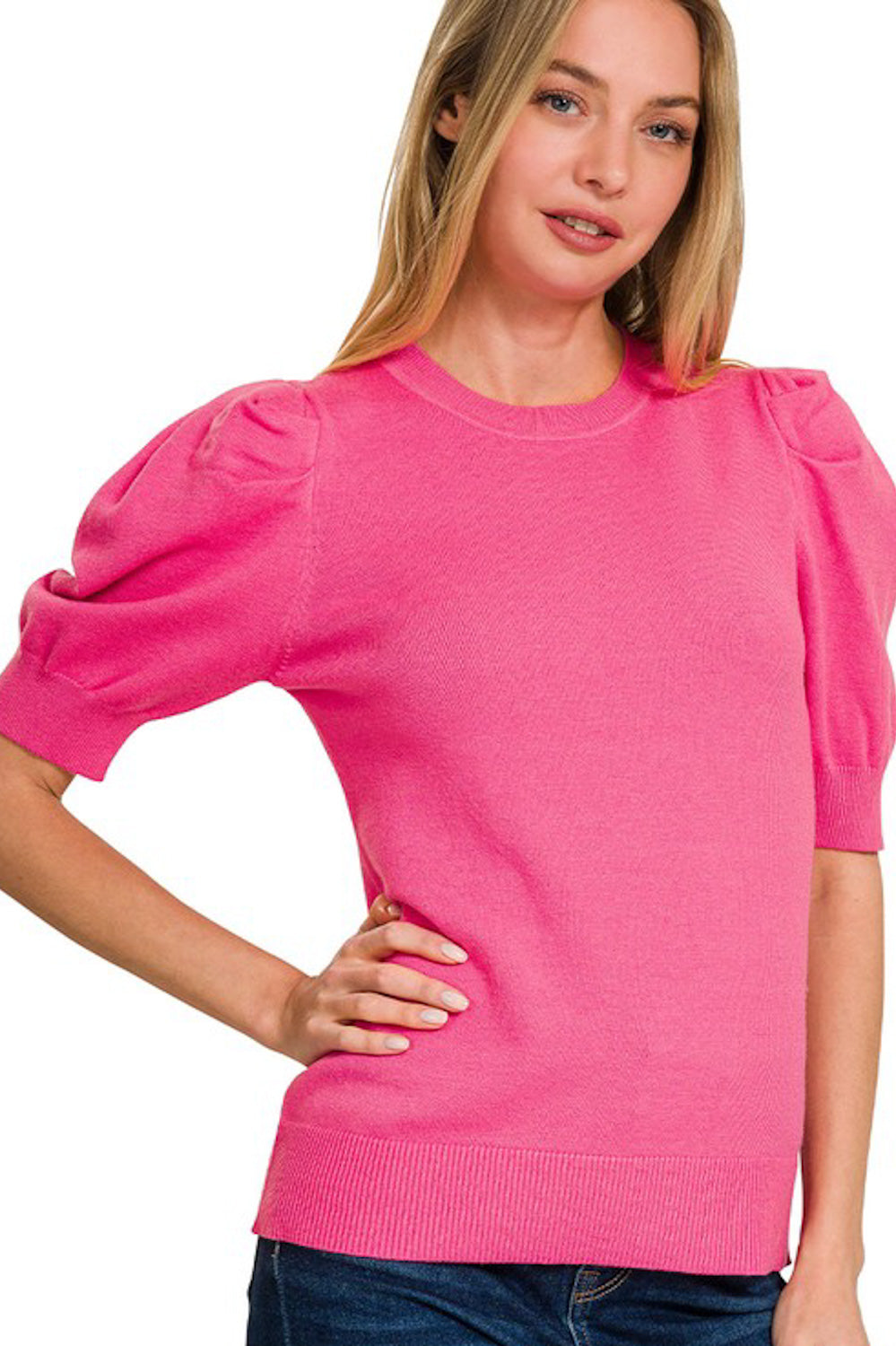 Puff Sleeve Sweater