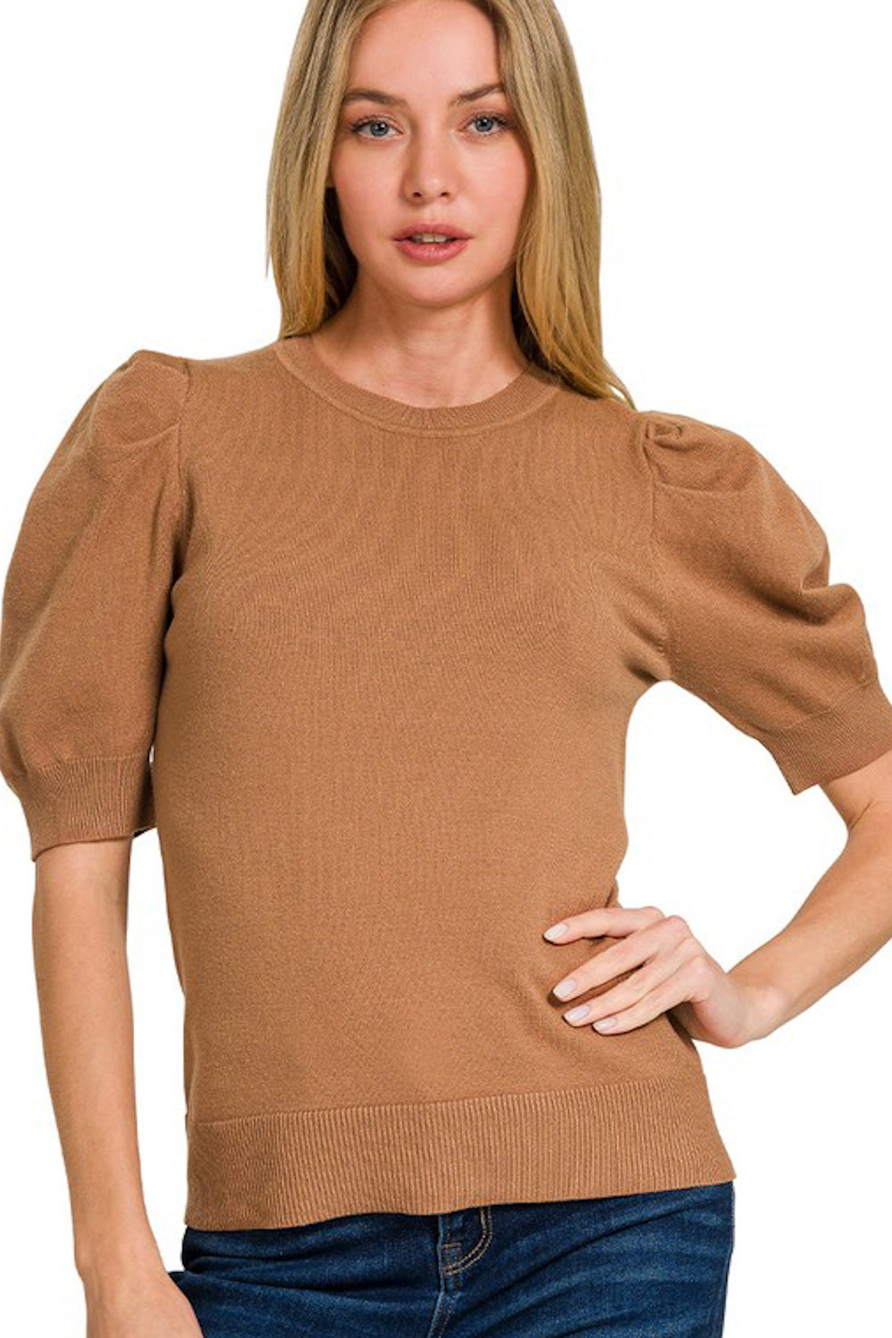 Puff Sleeve Sweater