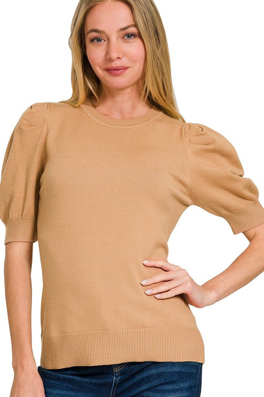 Puff Sleeve Sweater