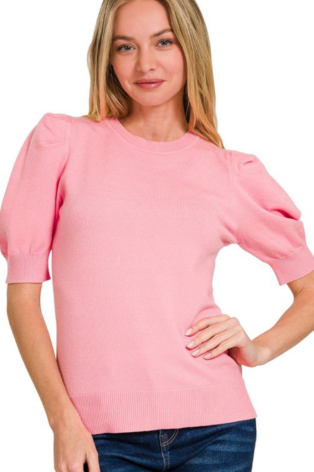 Puff Sleeve Sweater