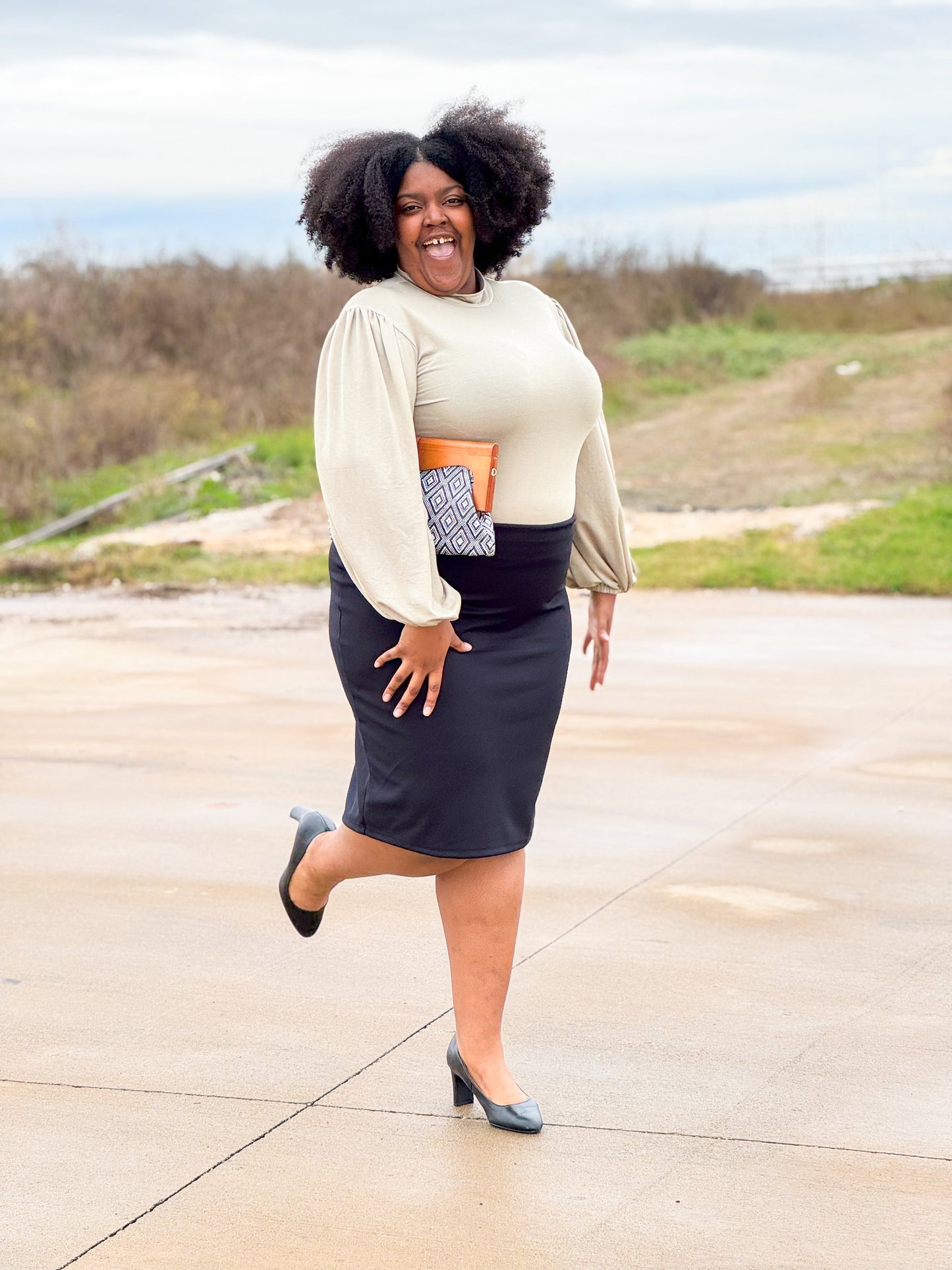 Iclyn Top in Sage Green