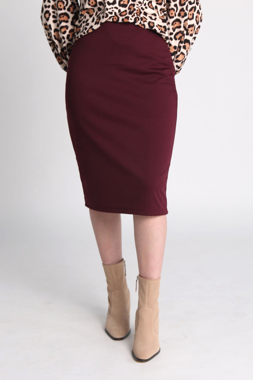Riley Knee Length Skirt