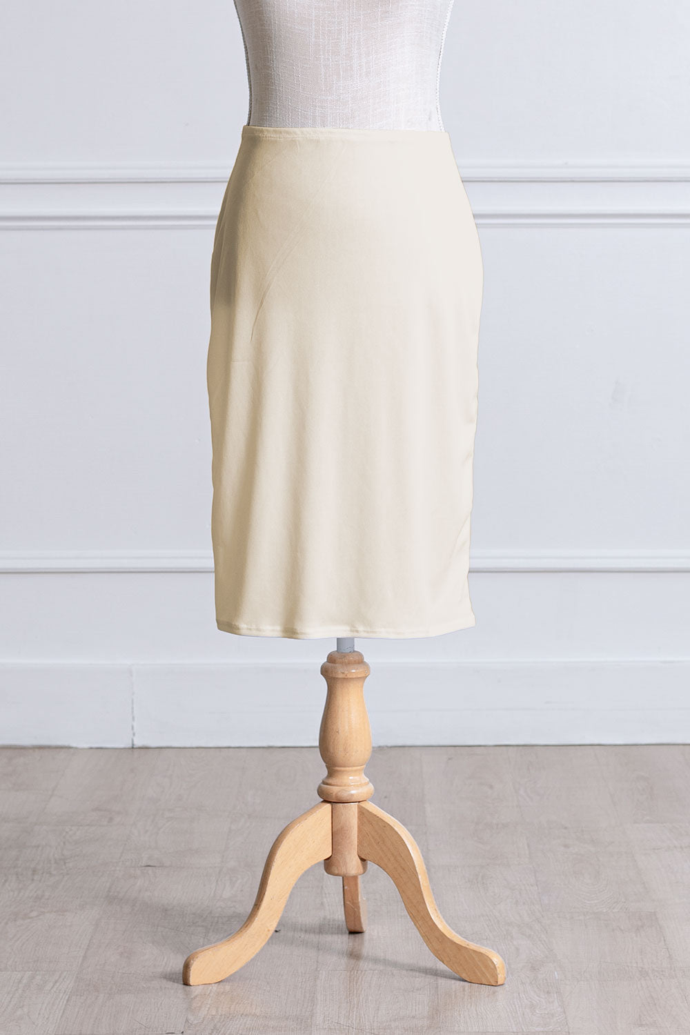 Cream Half Slip