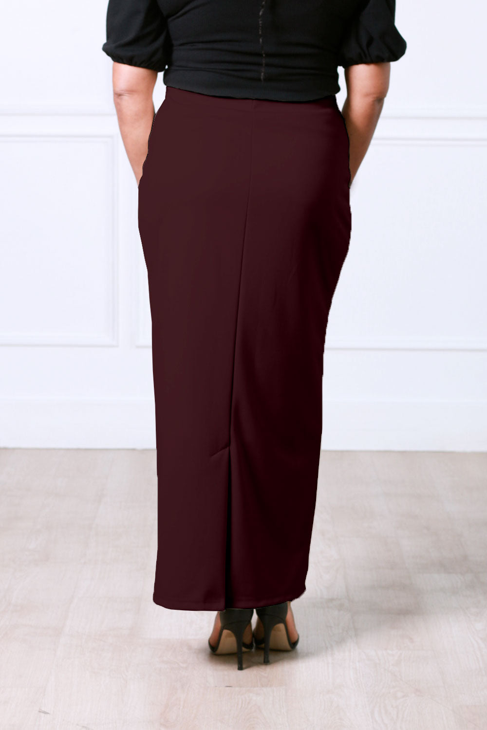Maxi 'Riley' in Burgundy