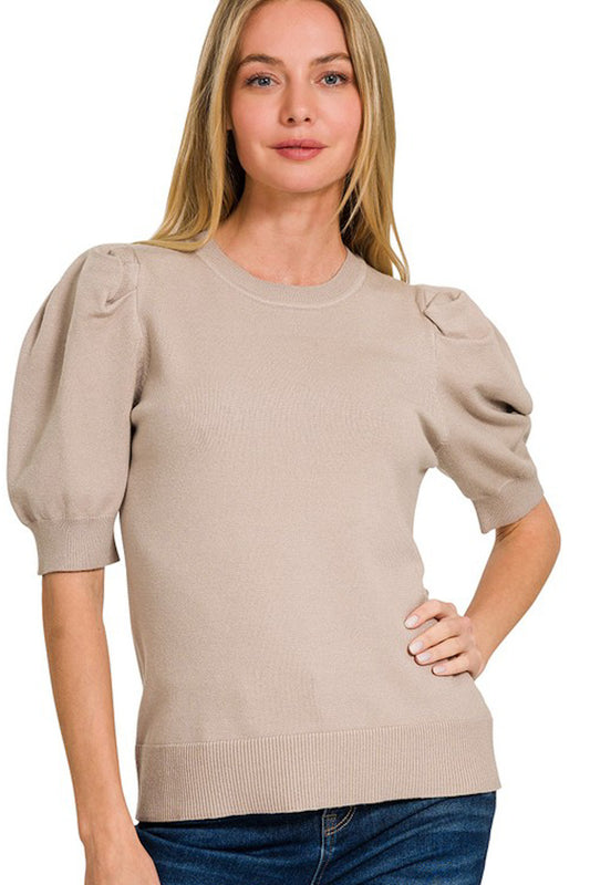 Puff Sleeve Sweater