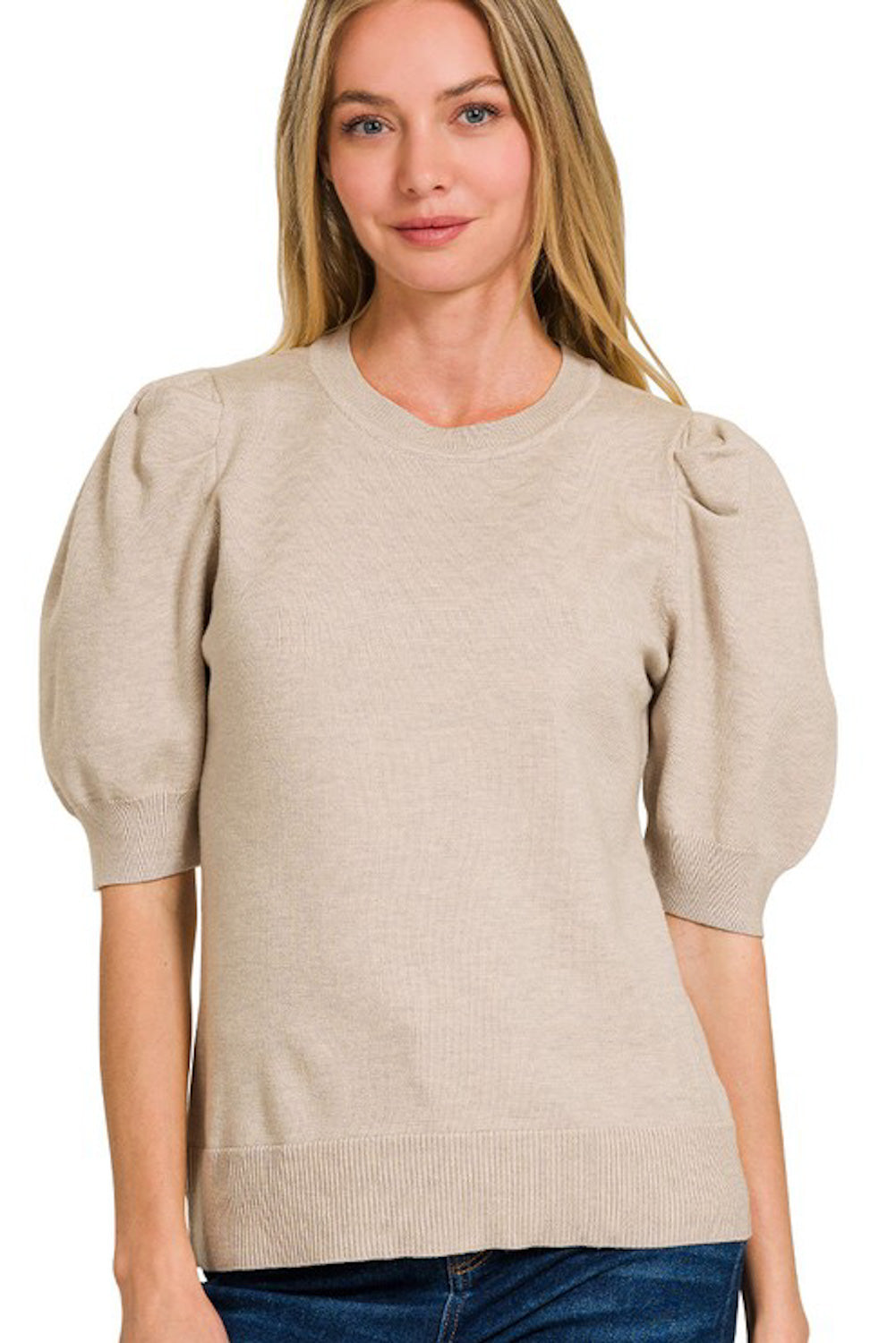 Puff Sleeve Sweater