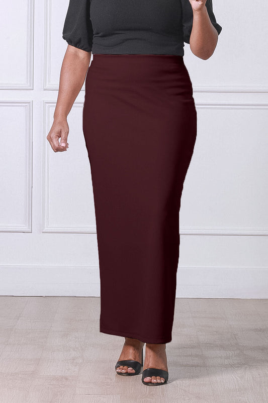 Maxi 'Riley' in Burgundy