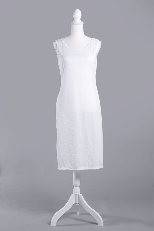 White Slip Dress